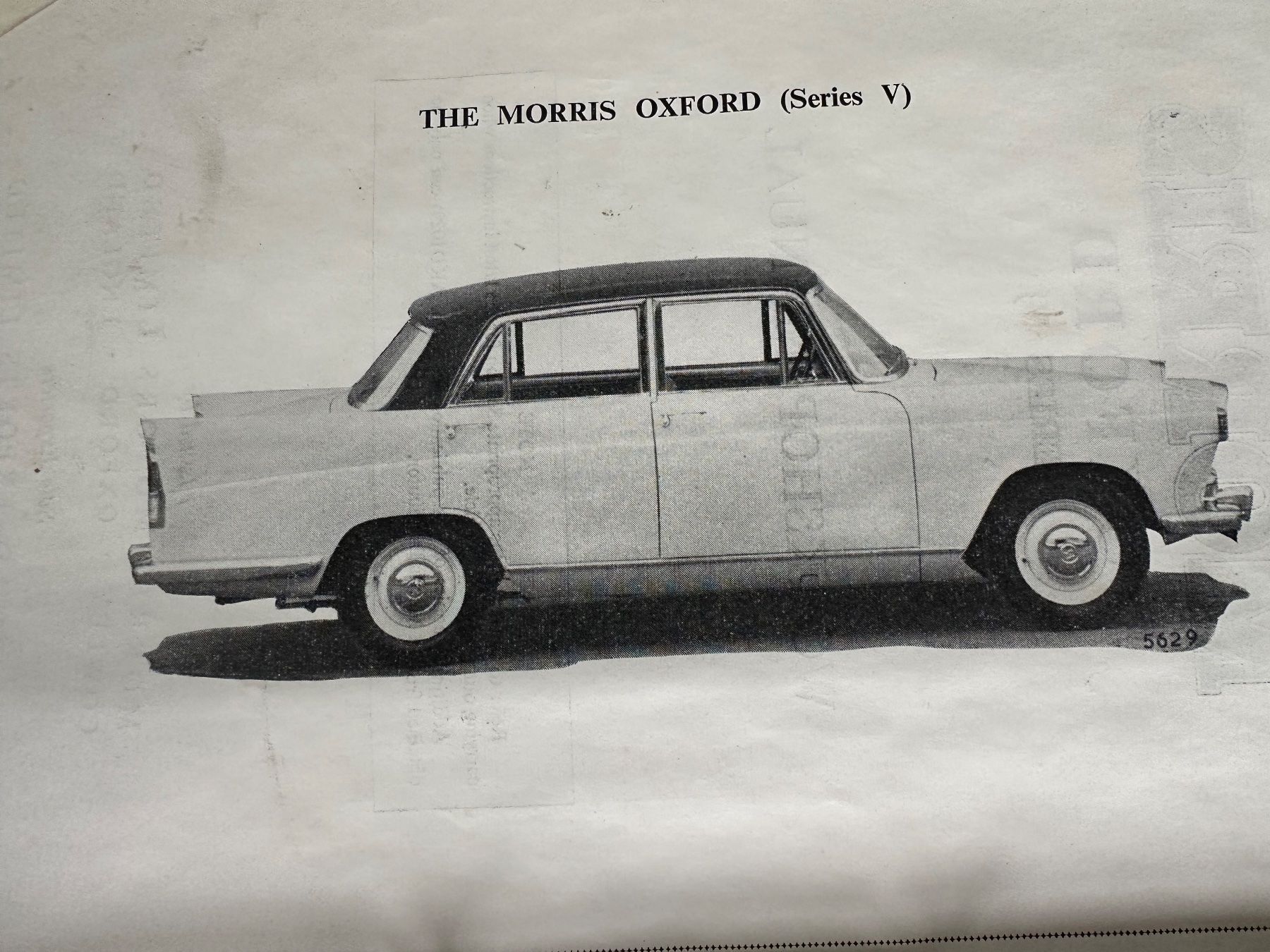 Libri: Unterlagen , Morris  1958 , Oldtimer – Usato da Boswil venduto da pavo1 2