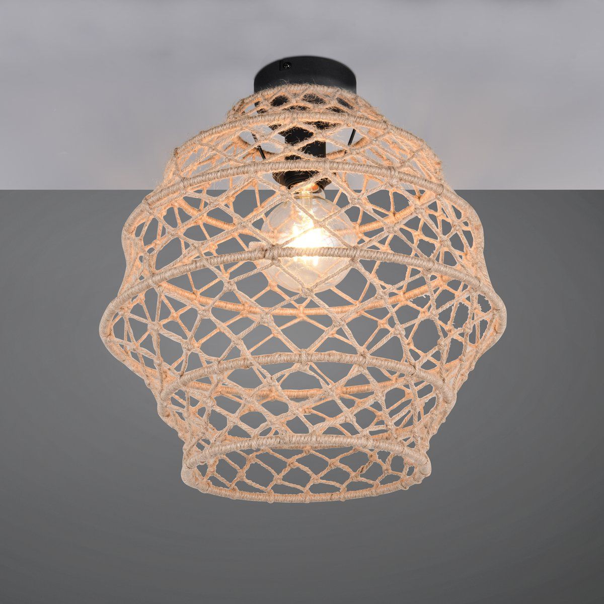Lampadari & plafoniere: Deckenleuchte, Hanf, 39 cm Ø – Nuovo (secondo la descrizione) da Kreuzlingen venduto da Smart-Light