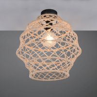 Deckenleuchte, Hanf, 39 cm Ø