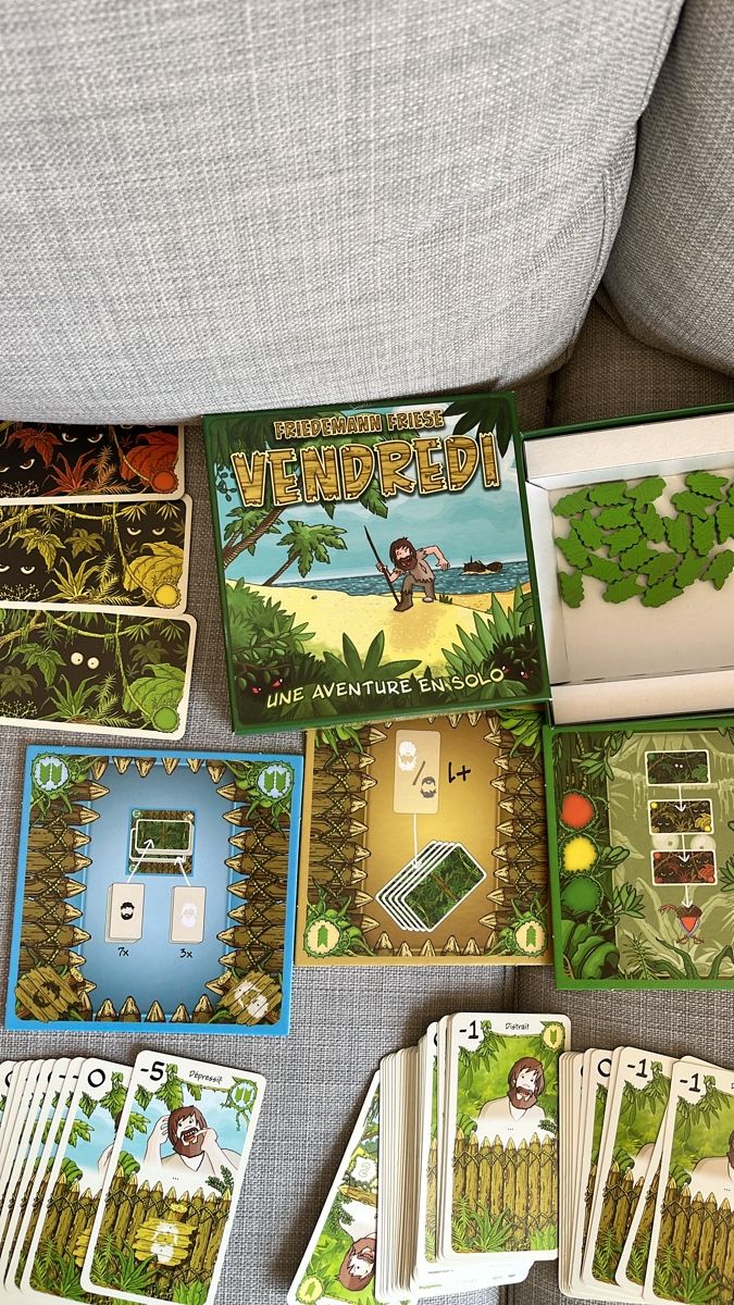 Giochi: Jeu  “Vendredi”  – Usato da Genève venduto da Majikamu