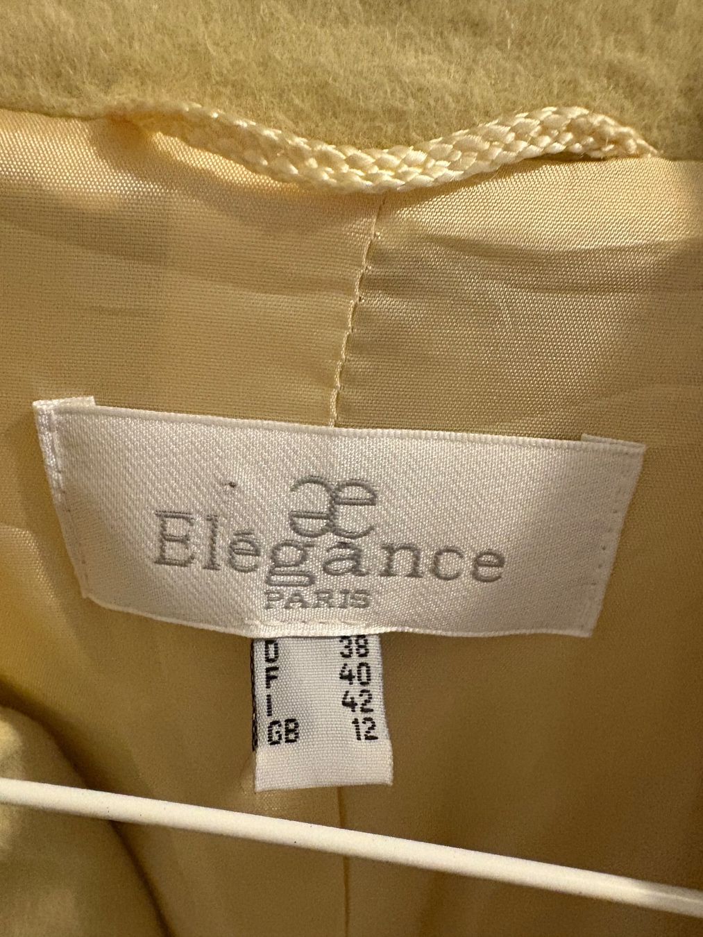 Jacken: Blazer Elegance Paris gelb – Neu (gemäss Beschreibung) aus Zürich von petitgrenouille 1