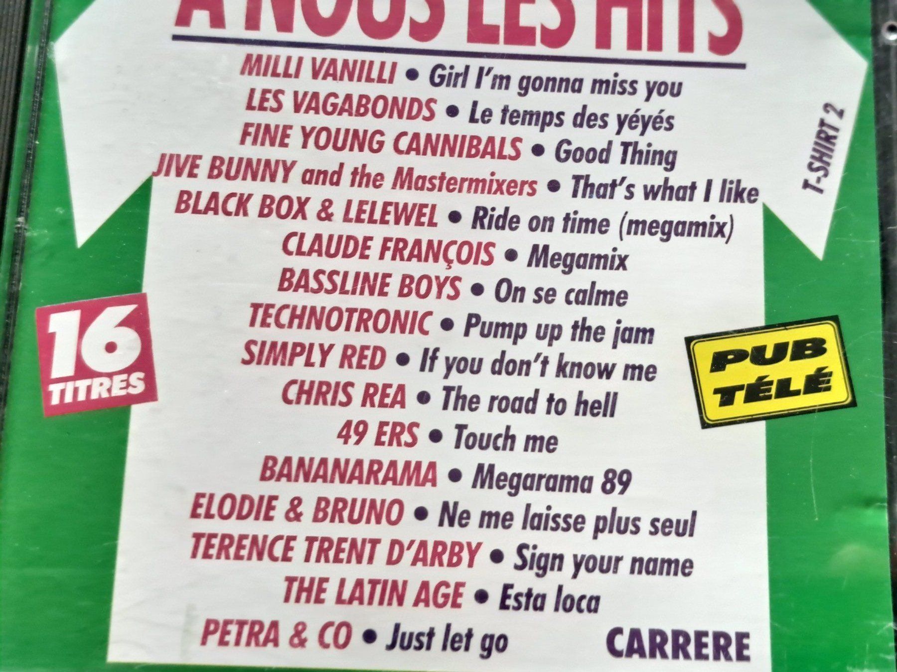 CDs: Cd A nous les Hits – D'occasion à Pully par bro_n52j 1