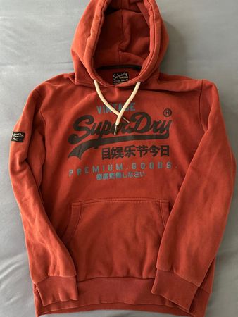 Superdry Hoodie Grösse L rot