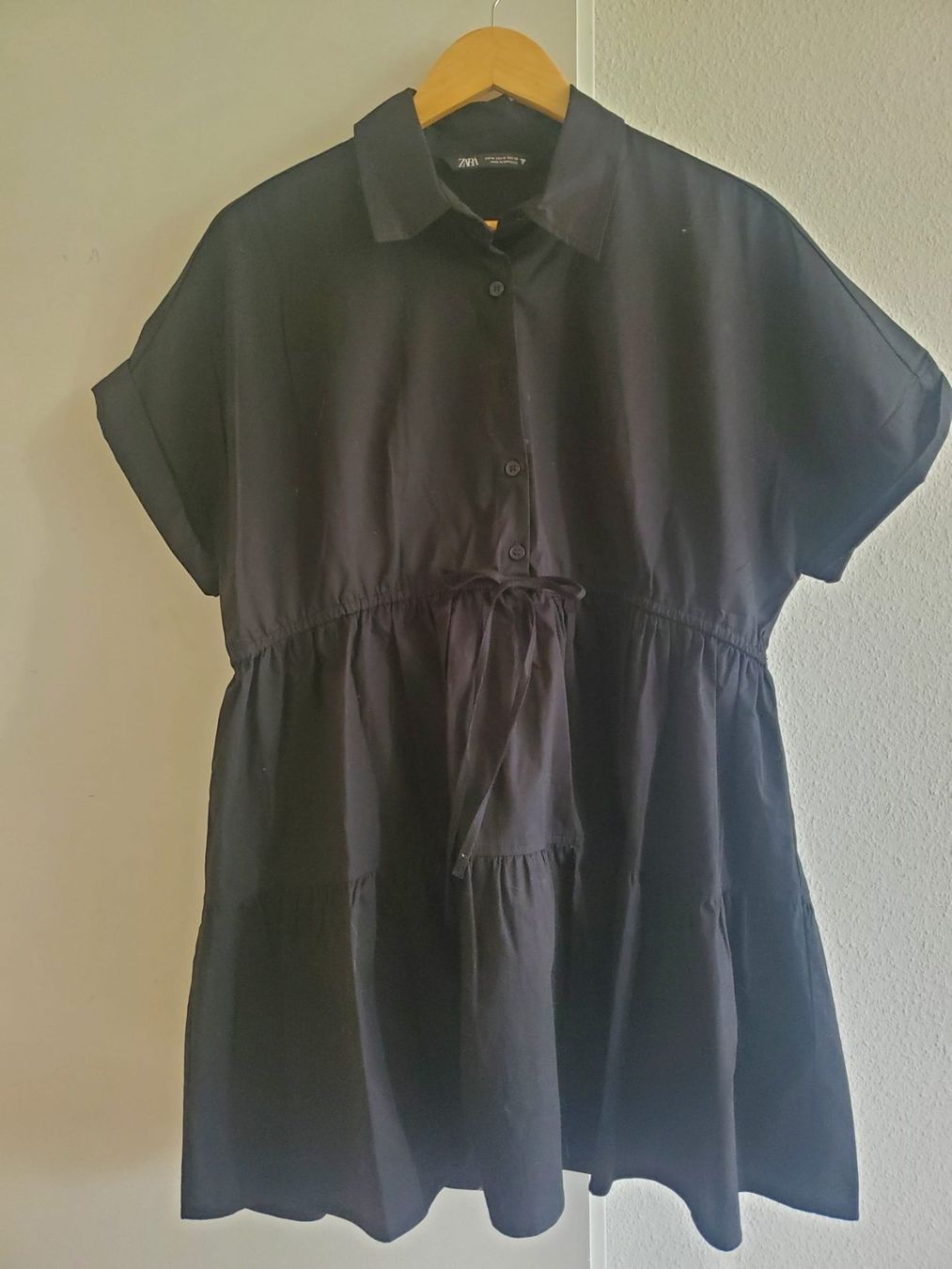 Zara Kleider: Zara Black Shirt Dress – Gebraucht aus Genève von lucianartm