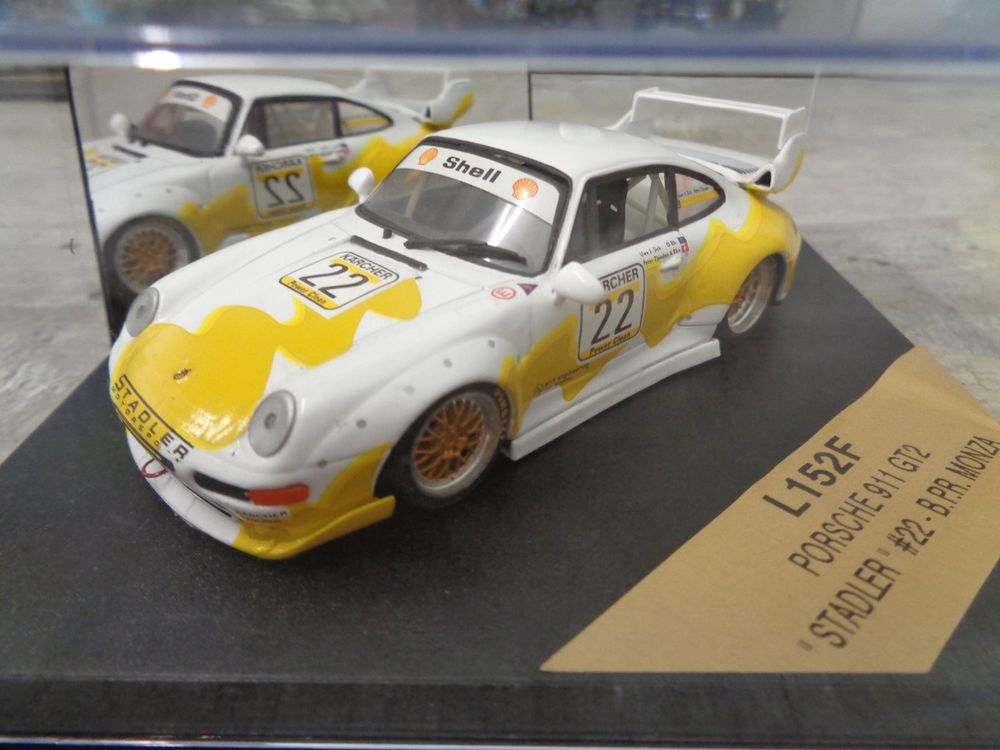 1988 Porsche 911 GT2 A. Pouly P. Favre 1/43 Speed (60568