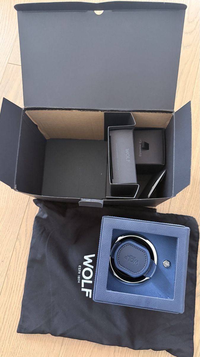 Tutti gli attrezzi: Wolf Watch Winder Navy Blue Module 1.8 – Nuovo (secondo la descrizione) da Zürich venduto da pat_zbj7 4