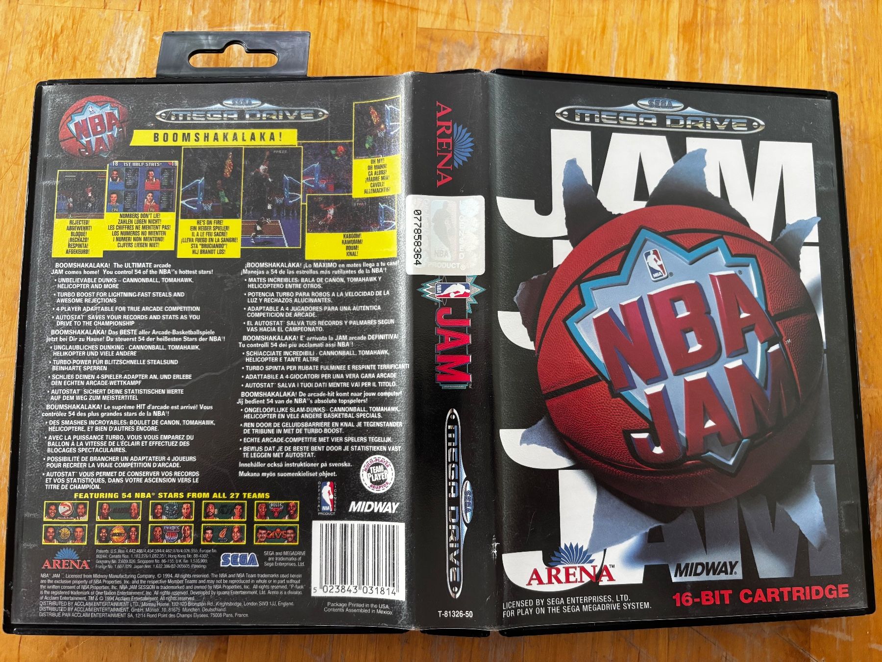 Giochi: NBA JAM (CIB) – Usato da Frenkendorf venduto da gelbeZinnie