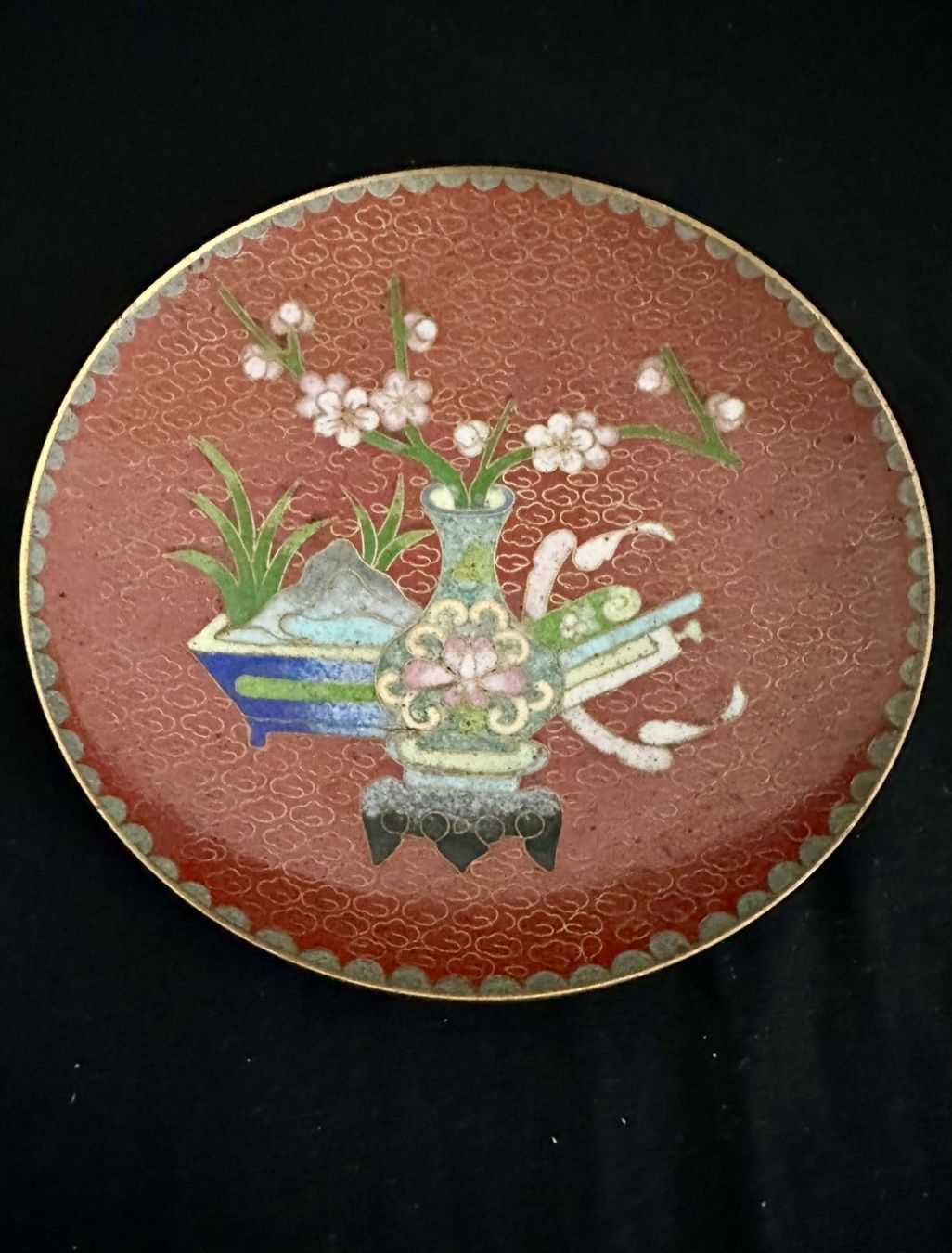 Piatti: China Cloisonne Teller 12,5cm – Usato da Basel venduto da chinarh891 5