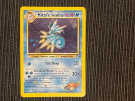 Pokemon Misty’s Seadra Holo Gym Challenge