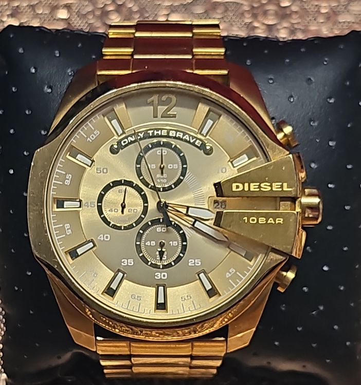 Montre Diesel Homme Dorée 1
