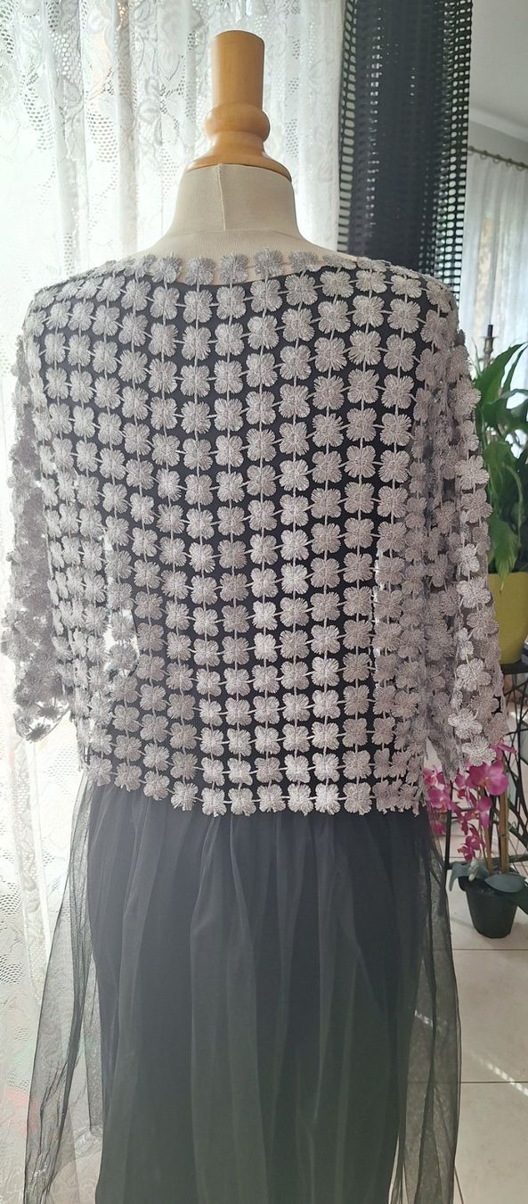 Pullover & Sweatshirts: Pull ajouré argenté 38-40 – Neu (gemäss Beschreibung) aus St-Triphon von Jldr0 2