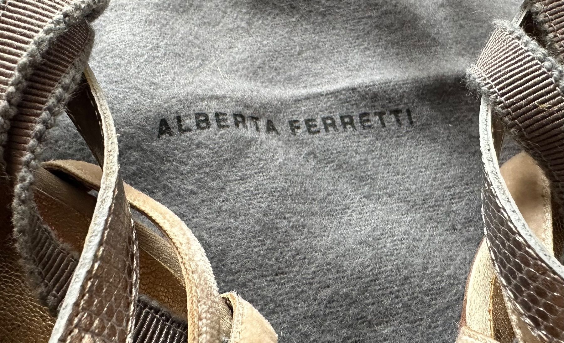 Scarpe da donna: Alberta Ferretti Sandale 37 – Usato da Gersau venduto da Sidharta7 1