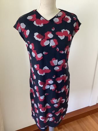 René Lezard, Seidenkleid, Gr. 38