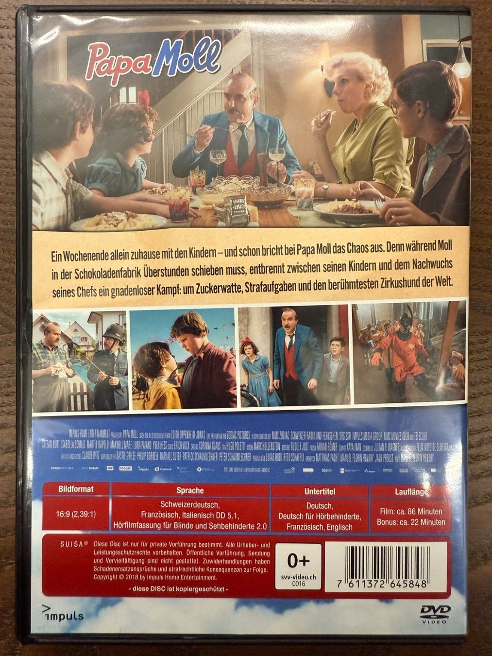 Tutti i DVDs: Papa Moll – Usato da Zürich venduto da FilmFreunde 1