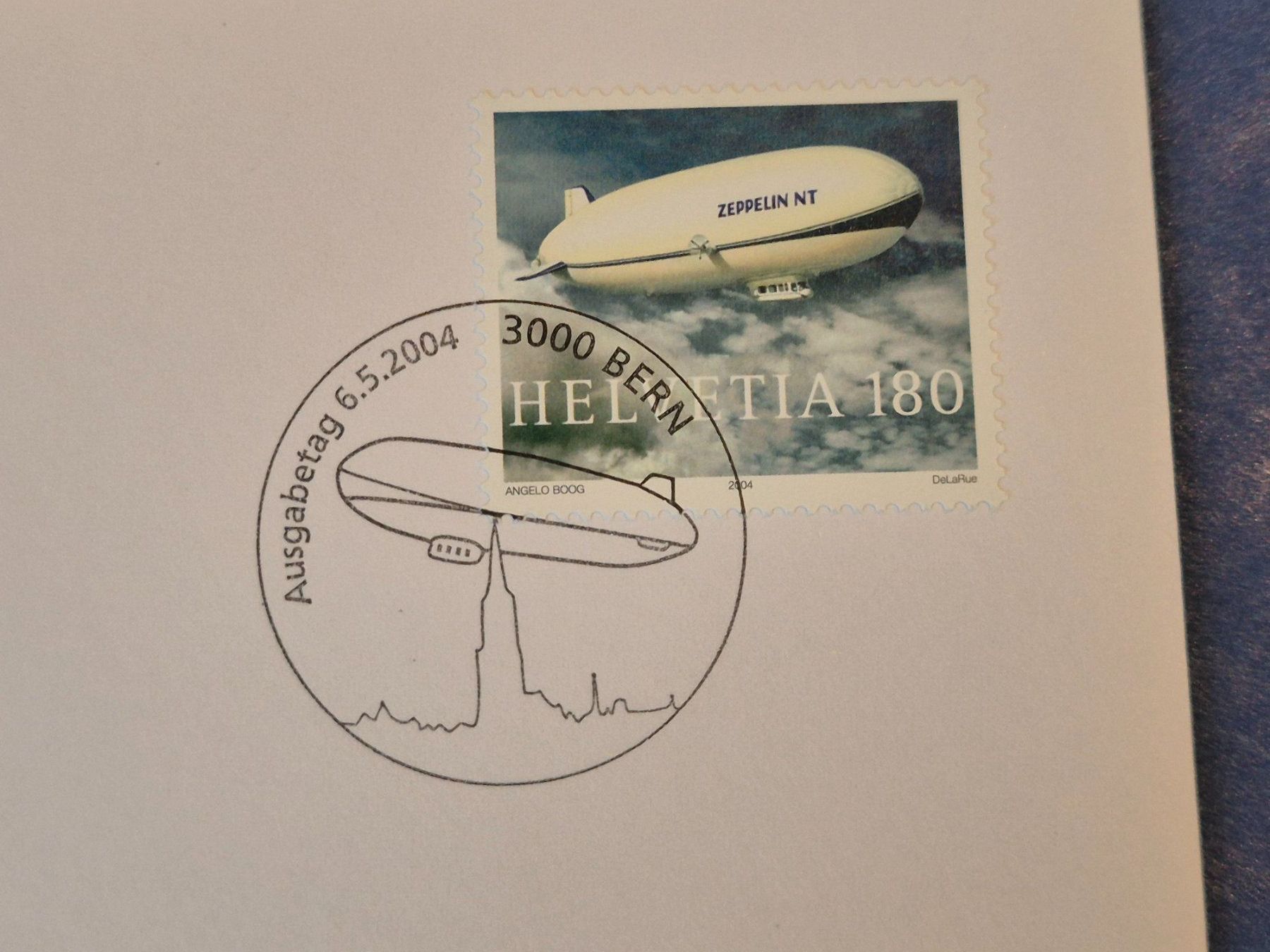 Tutti i francobolli: Ersttagsbrief Zeppelin NT 6.5.2004 – Nuovo (secondo la descrizione) da Seewen SZ venduto da SuperpumaDisplayTeam 1