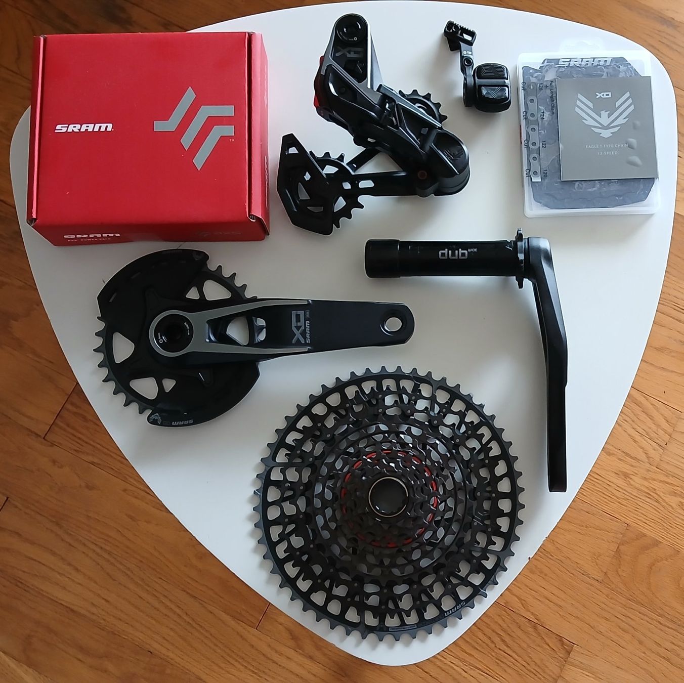 Sram Pezzi di ricambio: SRAM X0 Eagle V2 Transmission Schaltgruppe - AXS | T-Type | – Nuovo e nell'imballaggio originale da Chur venduto da luk_7n6l