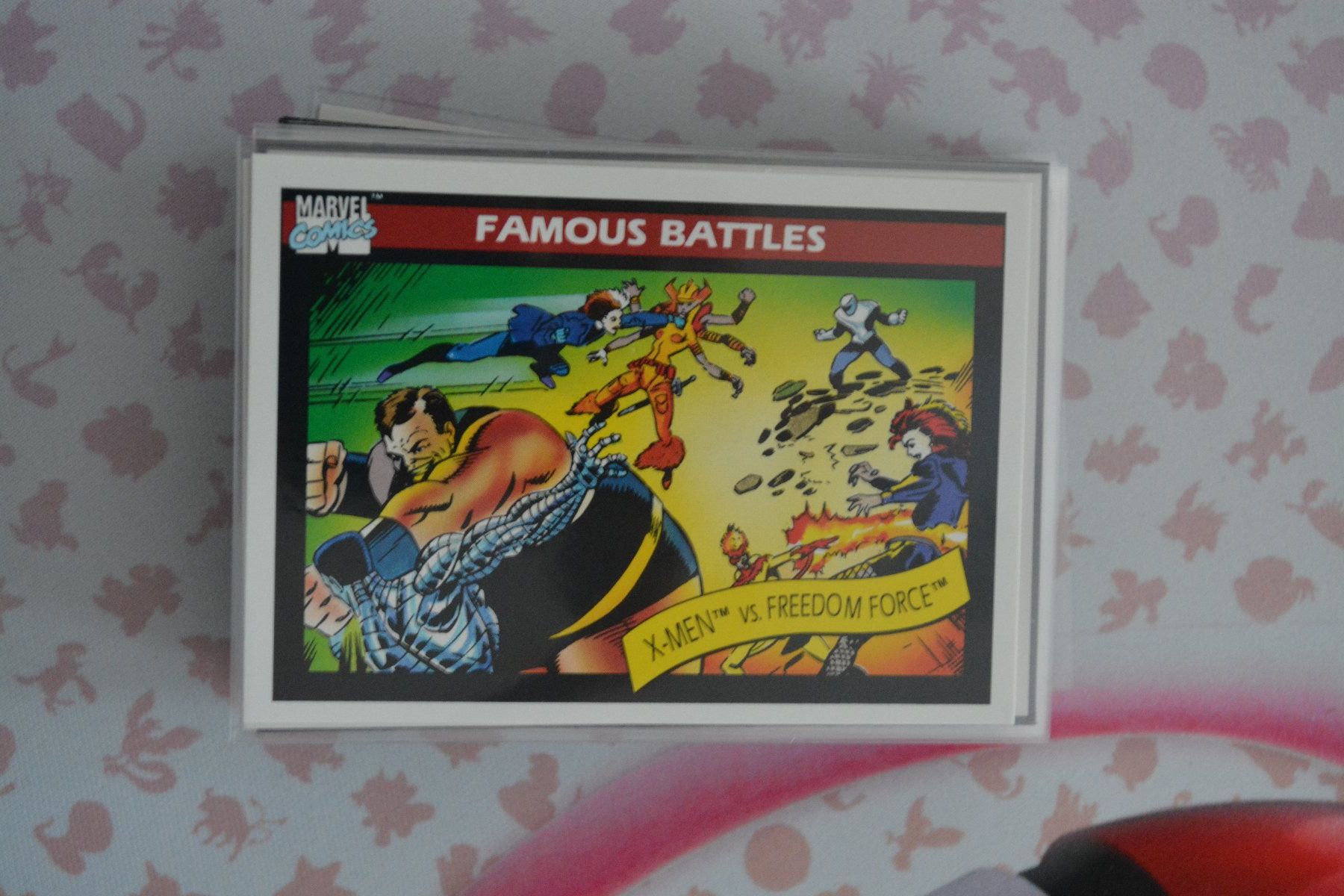 Marvel Carte collezionabili: Marvel Universe 1990 Trading Cards - X-Men vs. Freedom Force – Usato da Altstätten SG venduto da GGsGameshop