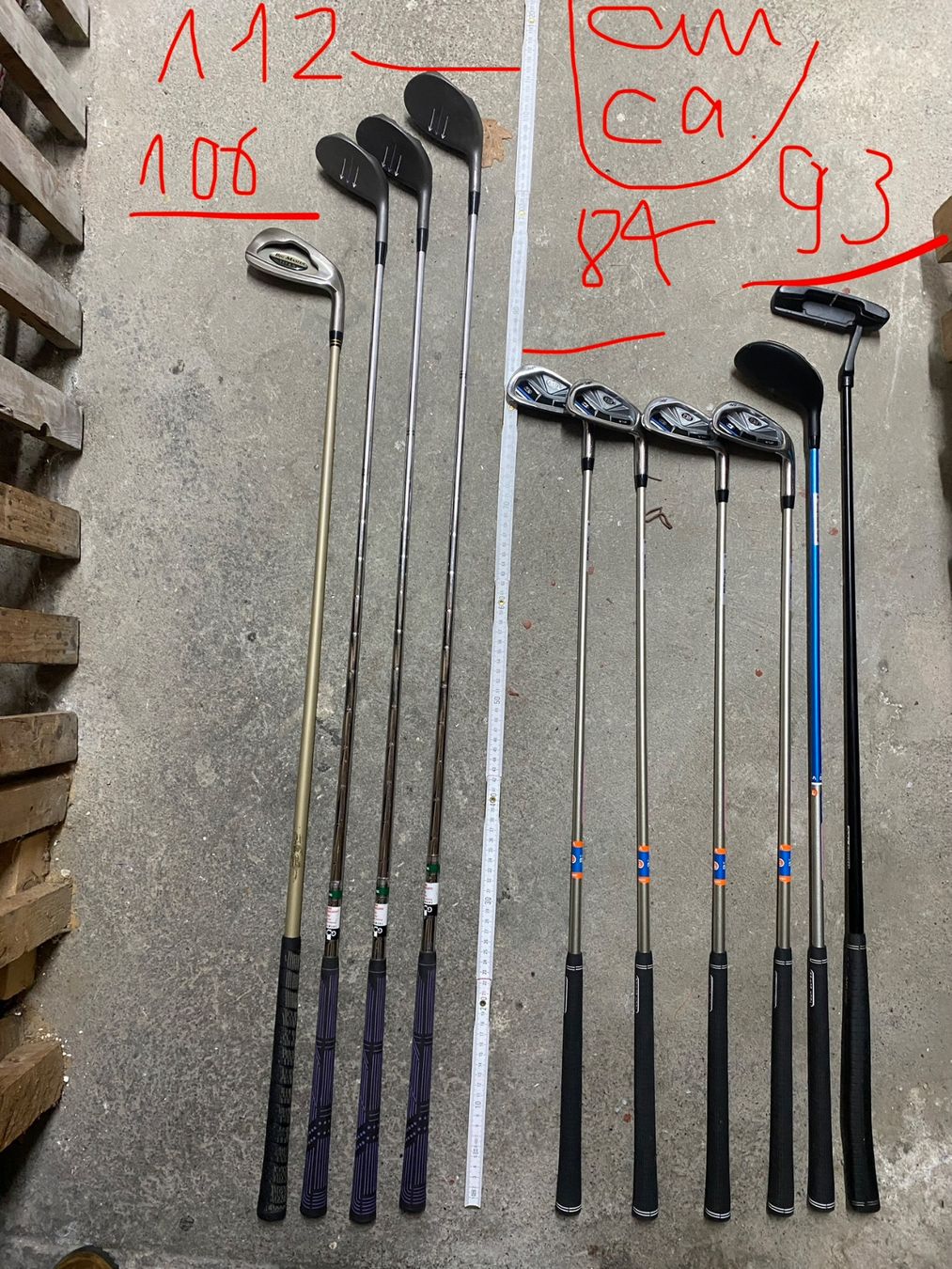 Mazze & Set: Golfschlägerset mit Trolley – Usato da Zürich venduto da iwon75 5