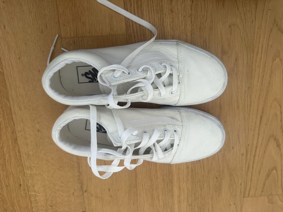 Vans Scarpe da uomo: Weisse Vans Sneakers 38 – Usato da Reinach BL venduto da Selinalodeh