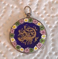 Pendentif scorpion murano