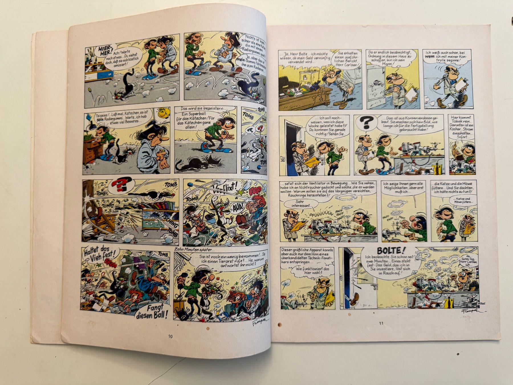 Fumetti: GASTON Band 4 – Usato da Münsingen venduto da Ganjam 4
