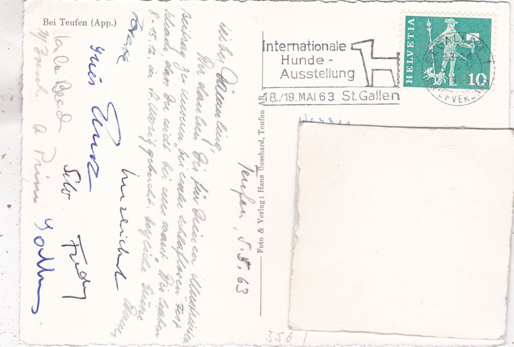Cartoline postali: Bei Teufen AR – Usato da Herisau venduto da Lisegrat2008 1