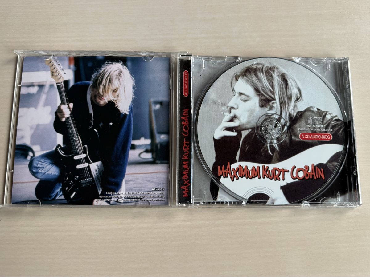 CD: Hörbuch Maximum Kurt Cobain A CD Audio-Biog  – Usato da Oberried Brienz venduto da Chyara 2