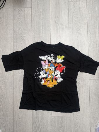 T-shirt Disney noir, taille L, comme neuf, vintage!