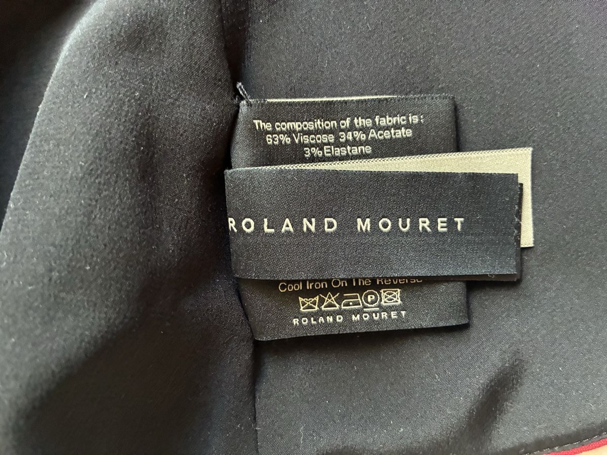 Camicette: Roland Mouret structured blouse - EU32-34 – Usato da Lucens venduto da metaD 7