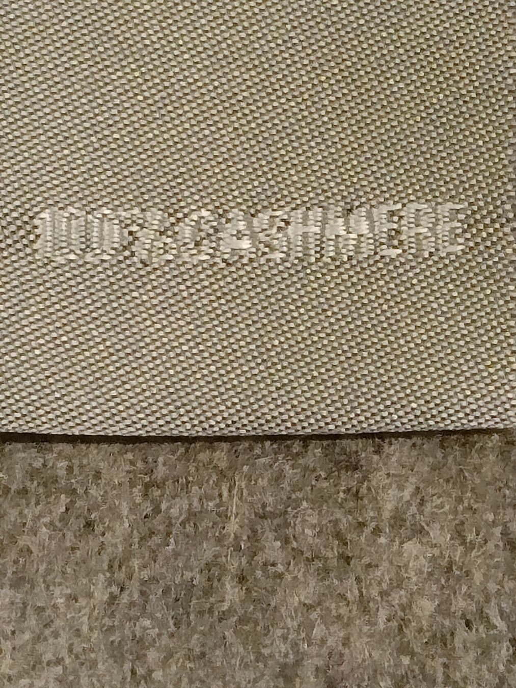 Coperte: 100 % Cashmere Decke hellgrau – Nuovo e nell'imballaggio originale da Grabs venduto da cmbo79 3