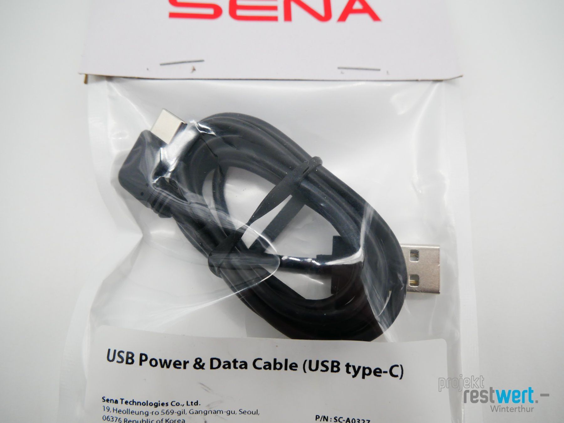 Kabel: SENA USB Power + Data Cable (USB type -C) – Neu und originalverpackt aus Winterthur von Restwert_Winterthur