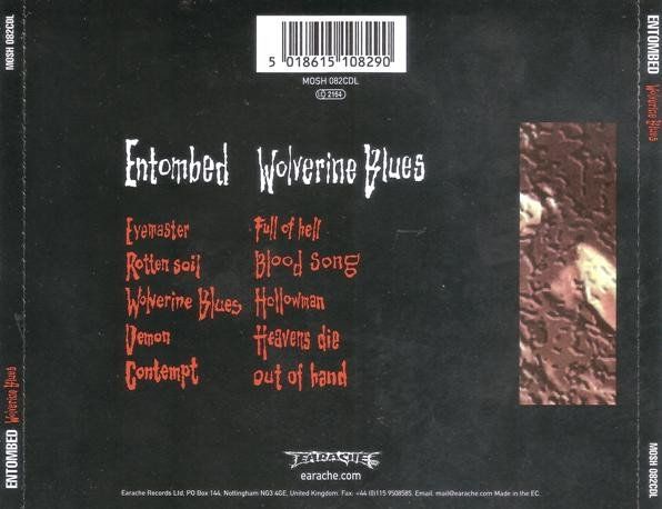 CD: Entombed – Wolverine Blues - Vergriffen - b – Usato da Brittnau venduto da Zibu 1