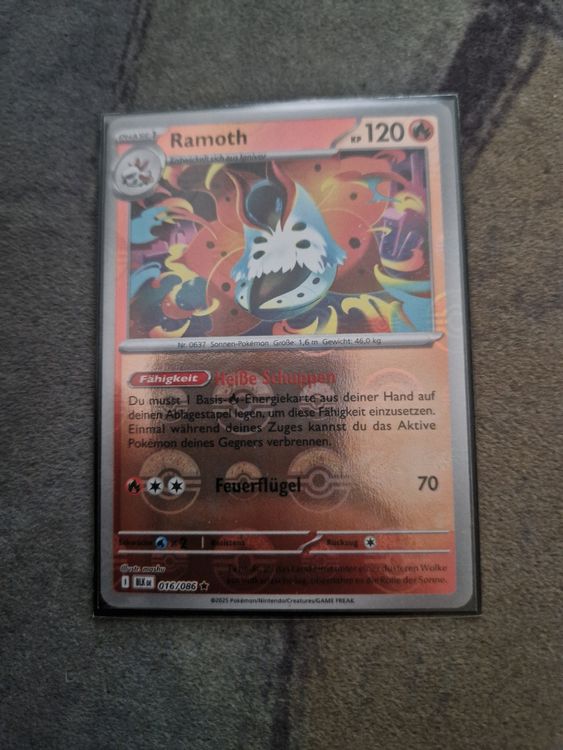 Carte Pokémon Ramoth Rare — Etat parfait — (Neu (gemäss Beschreibung ...