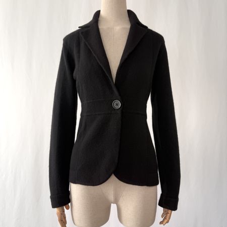 REPEAT Black Cashmere Cardigan