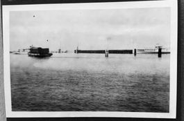 Privatfoto, Unikat - Romanshorn, Hafen, Schiff, 1939