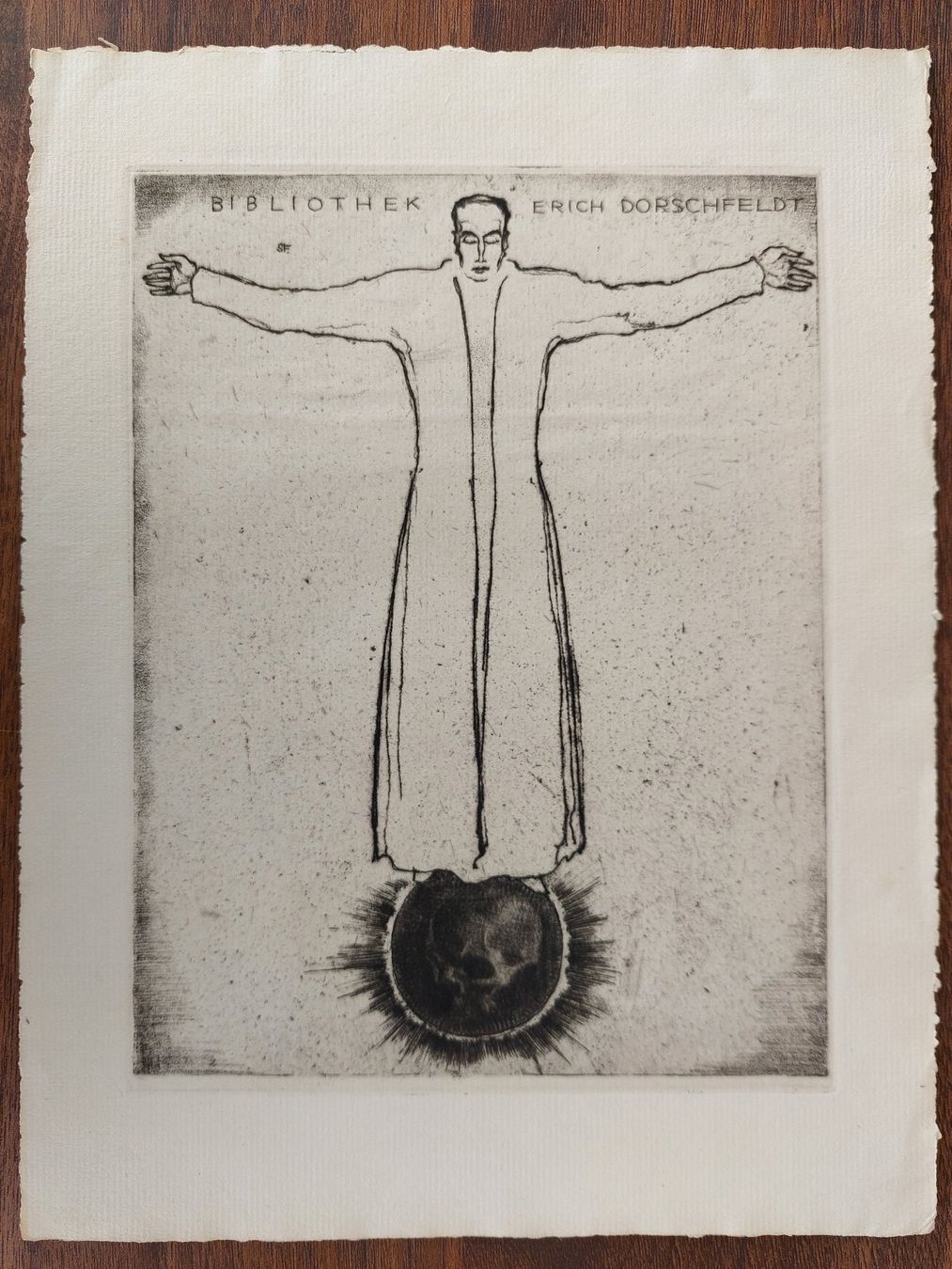 Gemälde: Exlibris Sepp Frank - Original Radierung – Gebraucht aus Obfelden von Exlibris-Art