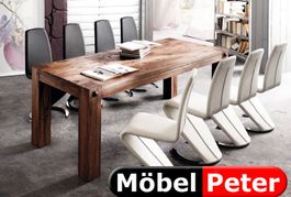 Massiv Holz Tisch Eiche 300x120