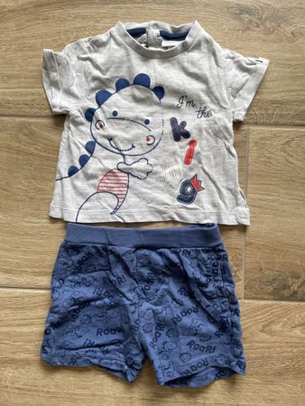 Sommer Set Dino T-Shirt & Shorts, Grösse 68