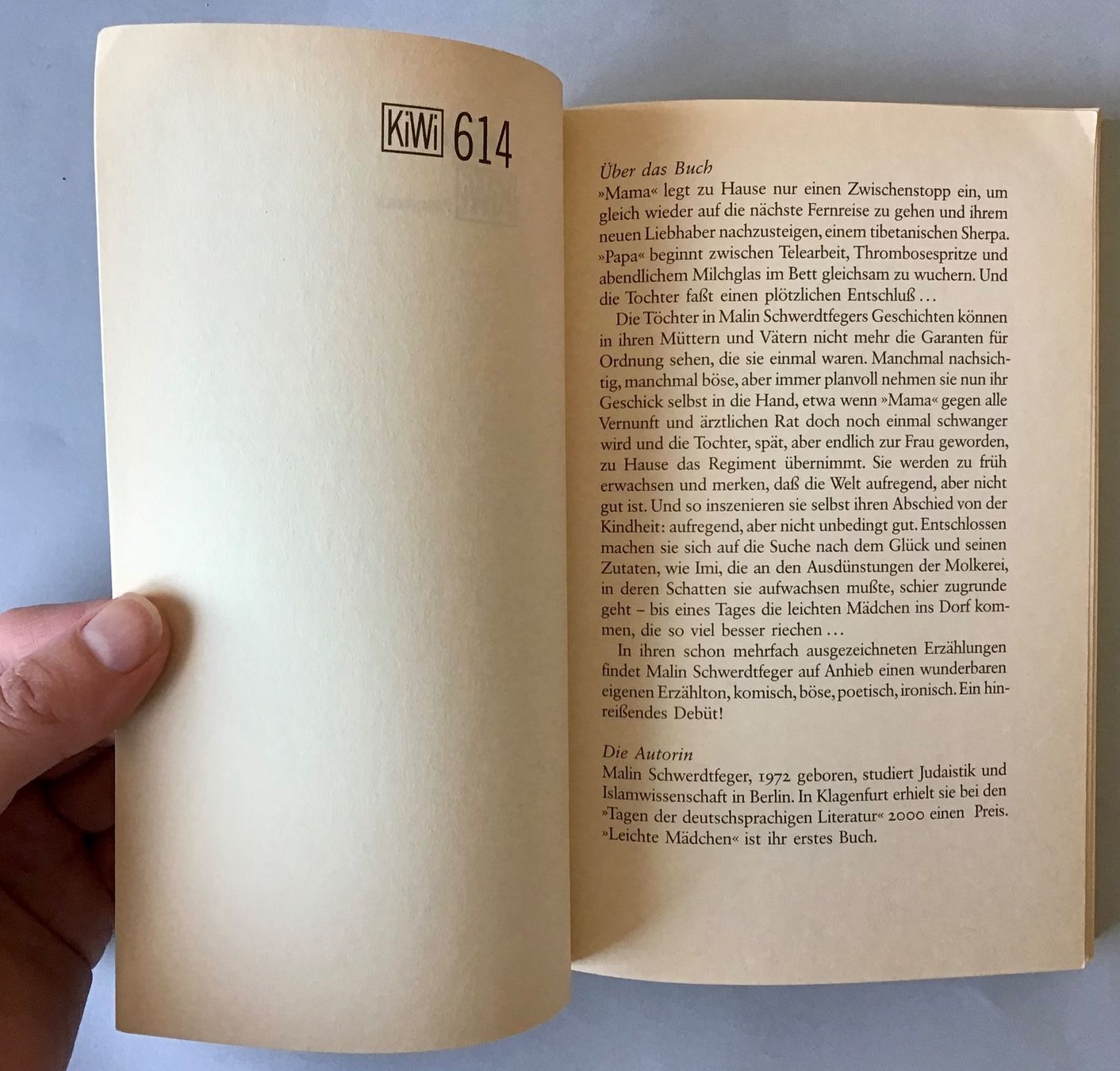 Bücher: Buch: Leichte Mädchen (von Malin Schwerdtfeger) – Gebraucht aus Bubendorf von Alpenheidi 2