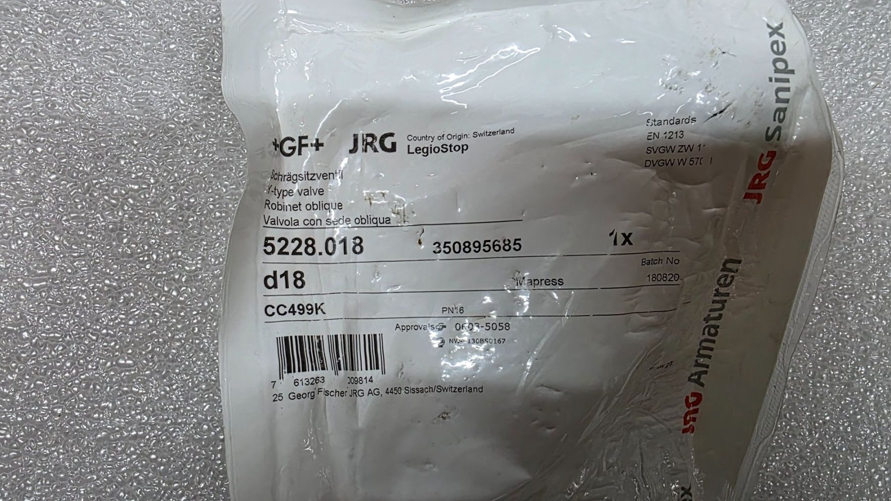 Tutti gli attrezzi: Geberit JRG 18mm mapress – Nuovo e nell'imballaggio originale da Bionnens venduto da Meg011 1