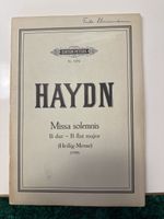Haydn Missa solemnis B-dur Klavierauszug Noten Peters