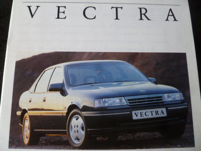 Opel Documenti: Opel Vectra Prospekt 7.1991 – Usato da Zofingen venduto da sosalinos01
