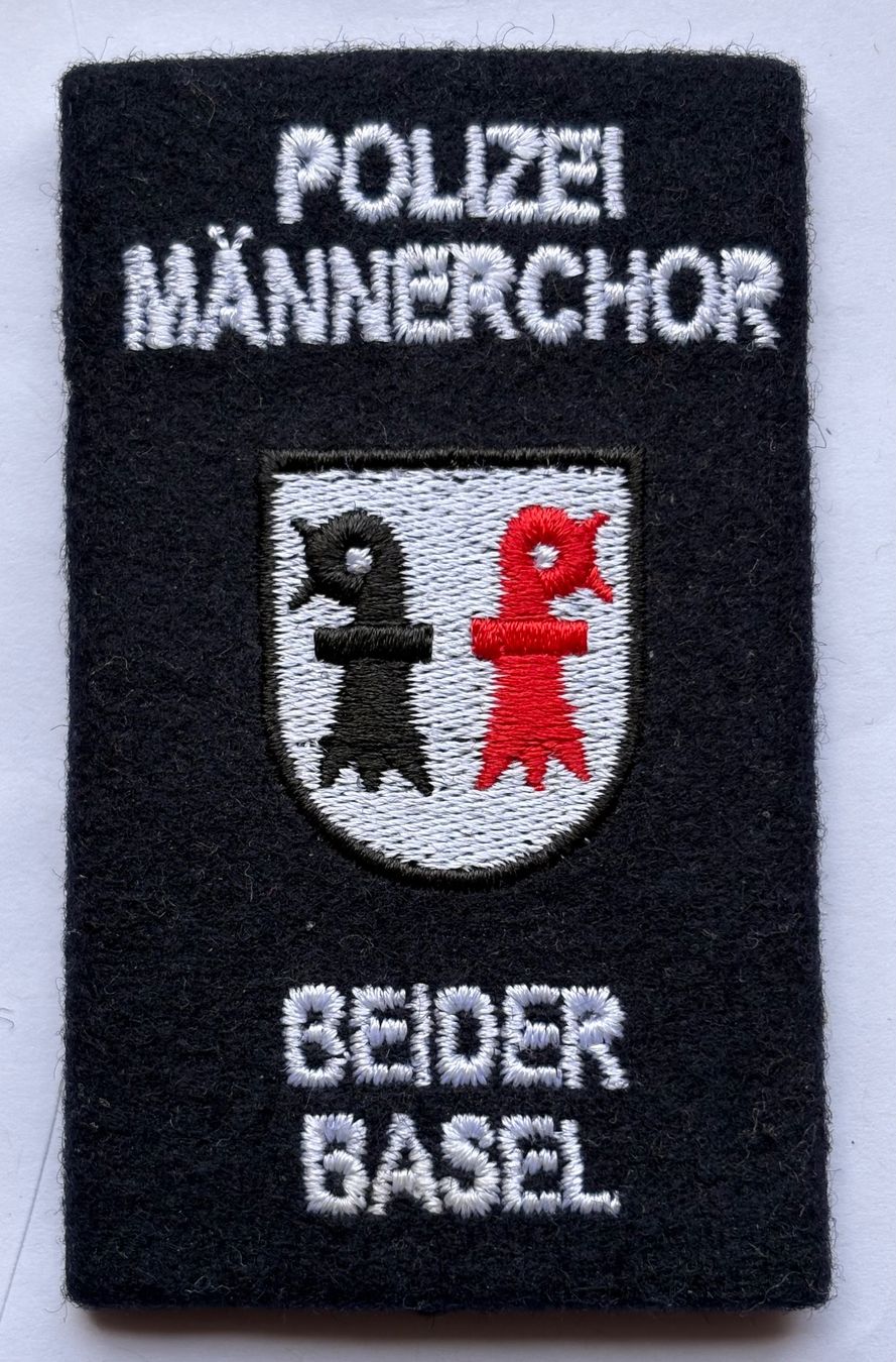 Uniformi: Achselpatten zu Uniform von  Polizeichor beider Basel – Usato da Basel venduto da mogi01 1