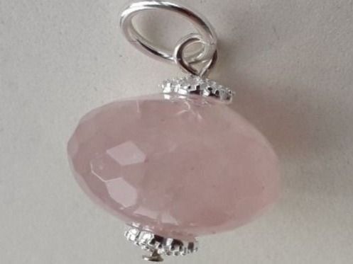 Anhänger: Rosenquarz Schmuck Anhänger – Neu und originalverpackt aus Winistorf von acreativ2