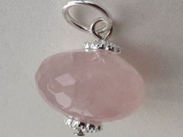 Rosenquarz Schmuck Anhänger