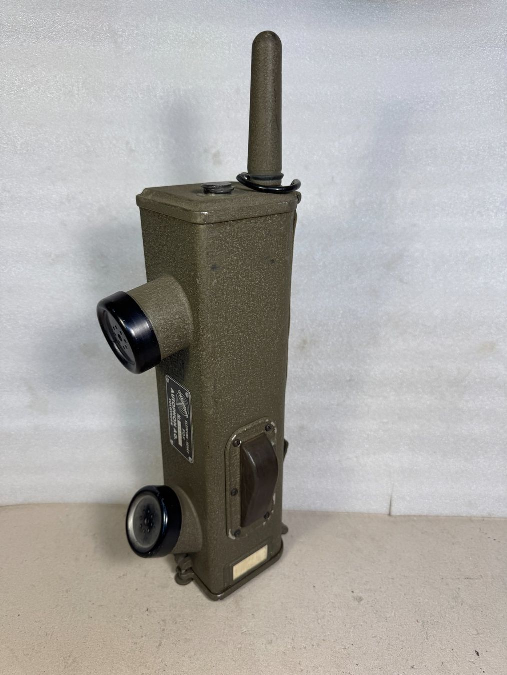 Technique de radiocom: Funkgerät SE-100 Autophon FOX – Défectueux à Ins par Revue-1000 3