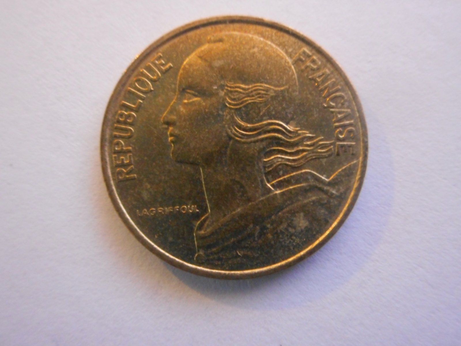 Tutti le monete: 10 Centimes 2000   Frankreich rar – Usato da Kriegstetten venduto da pizlad2010 2