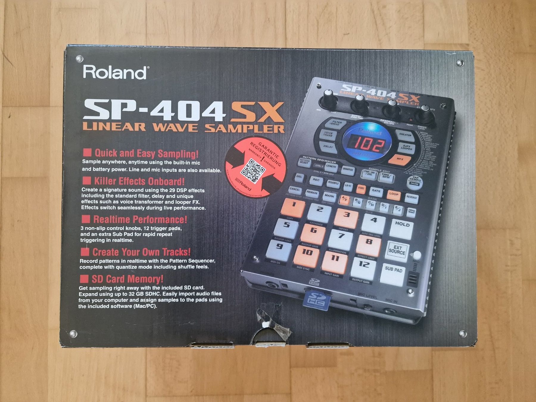 Strumenti musicali: Roland SP-404SX Portable Linear Wave Sampler – Usato da Wabern venduto da ricar2do 1