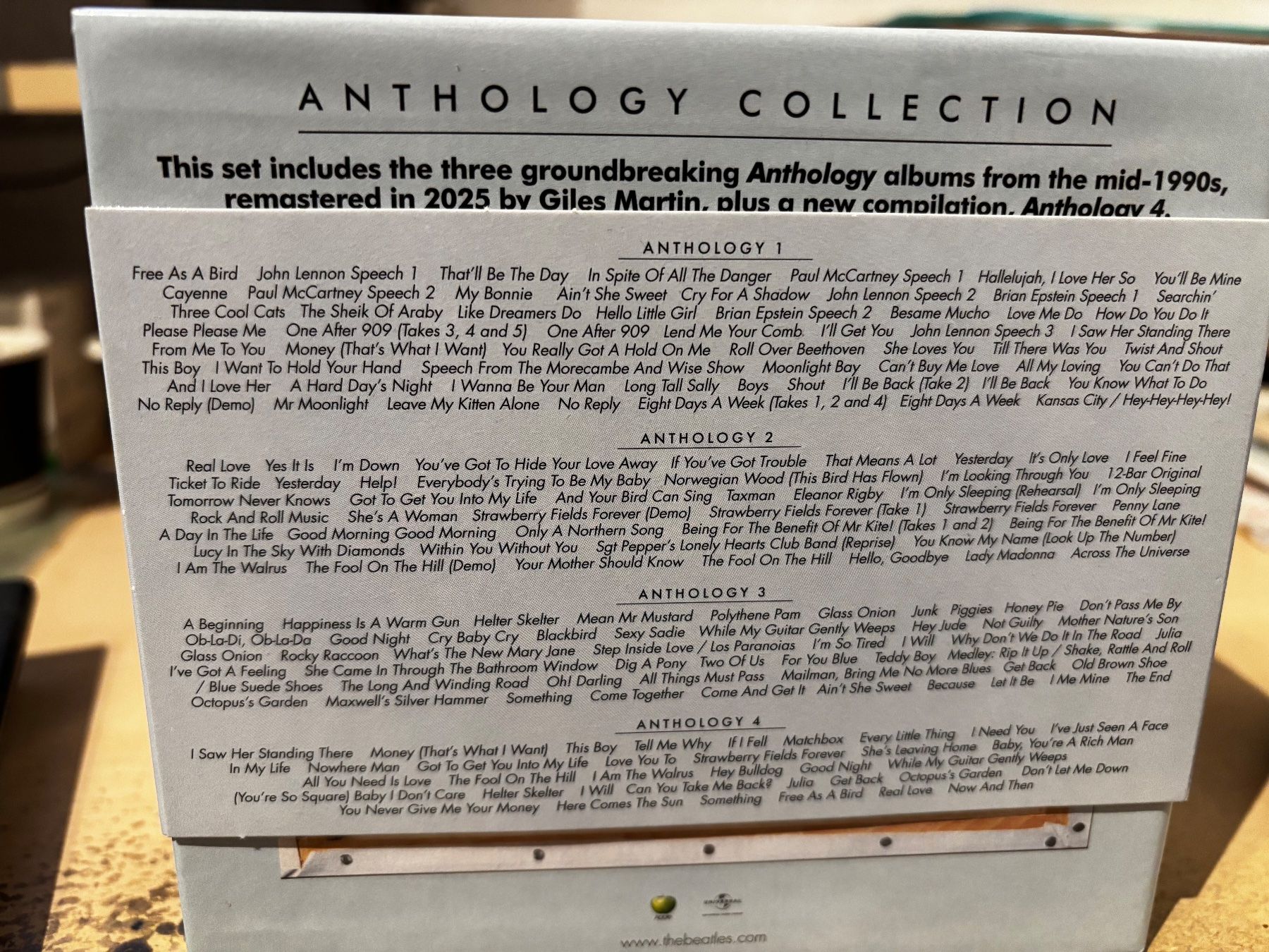 CDs: The Beatles Anthology Collection  8 CD Box!! – D'occasion à Niederhasli par Hsoz 1