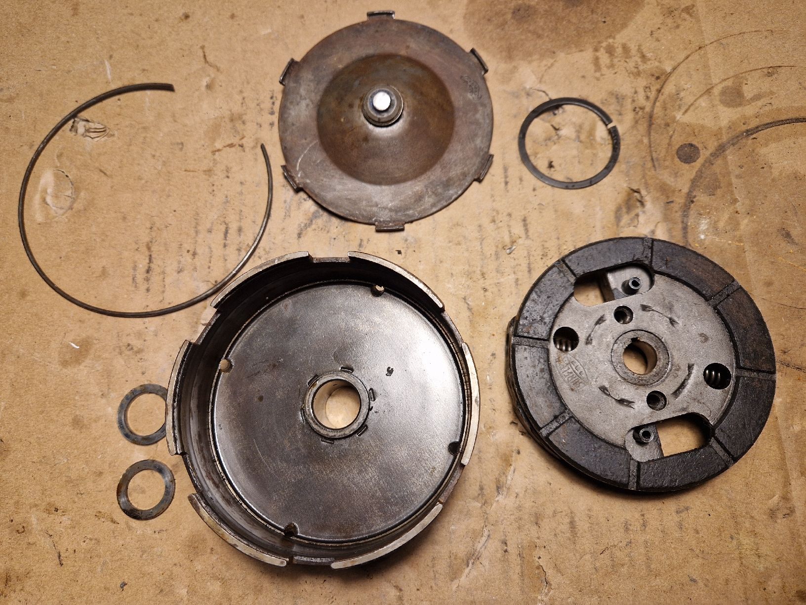 Puch Ciclomotori: Frizione originale surflex Puch E50 – Usato da Breno venduto da BorioliD